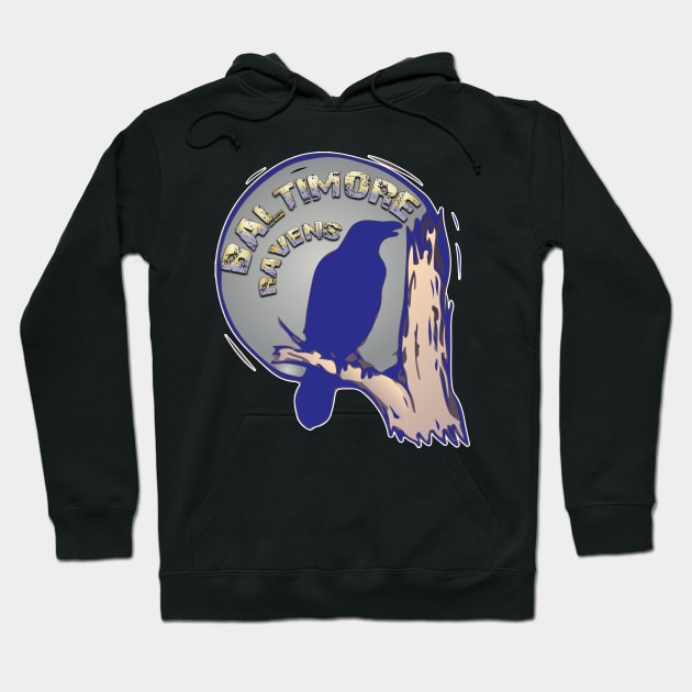 Baltimore Ravens Hoodie by remixer2020